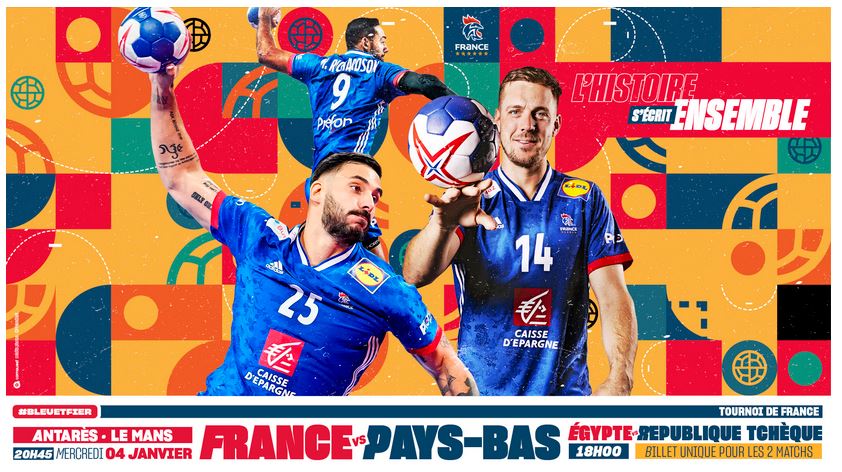 Match De L'Equipe De France De Handball Au Mans | JCM HANDBALL